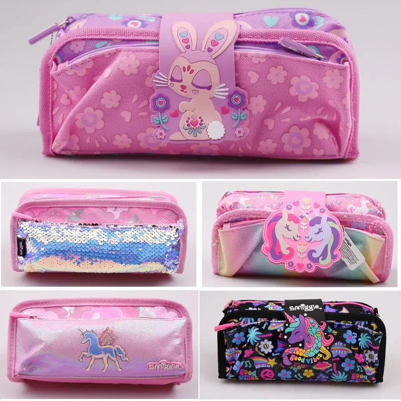 Australian smiggle anime style soft pencil case for students and children pencil case for childrens gifts