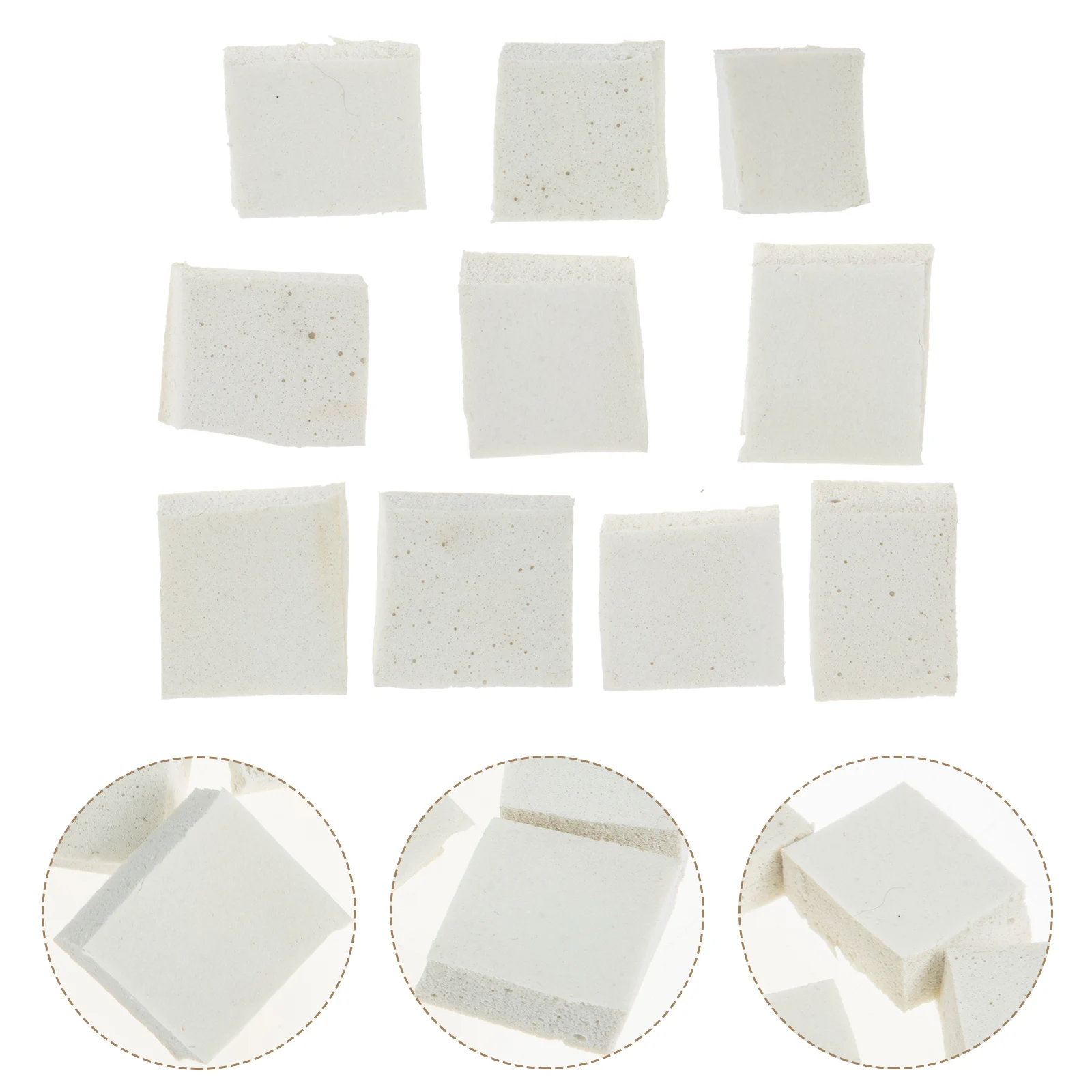 

10 Pcs Soft Erhu Sponge Pad Sordine Noise-absorbing Mommy Accessories