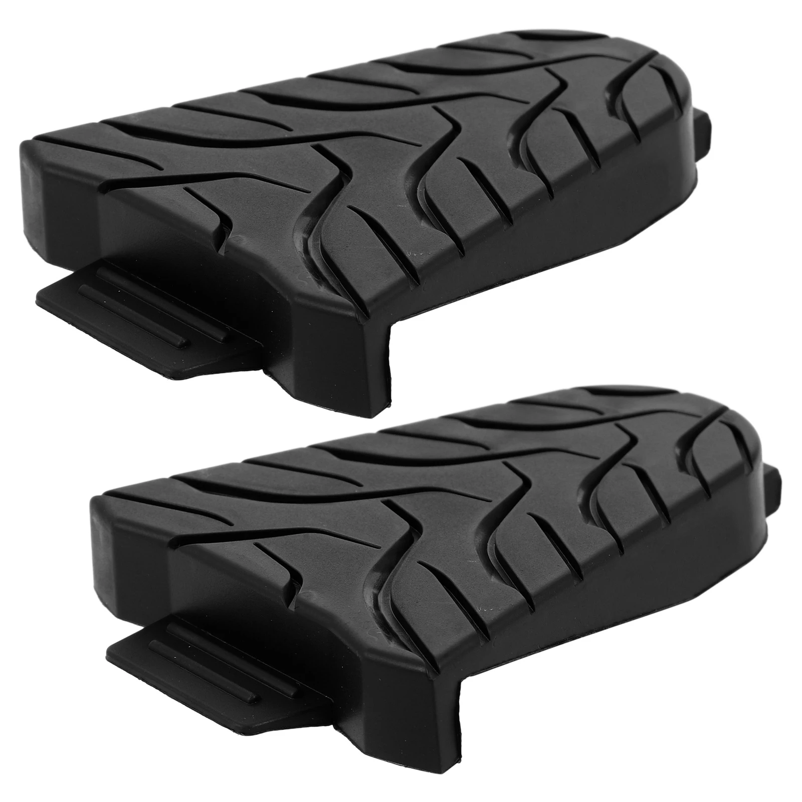 

2pcs Road High-Strength Antislip Pedal Cleat Protector Lightweight Easy Install Cycling Shoe Accessory Bike Pedal Cover