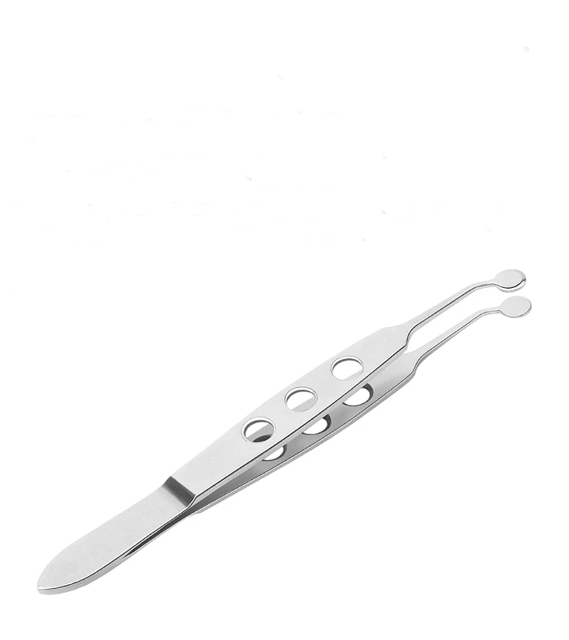 Metarsal gland massage forceps Ophthalmic eye plate gland massage clip squeeze eyelid gland blockage dredge tweezers eyelid turn