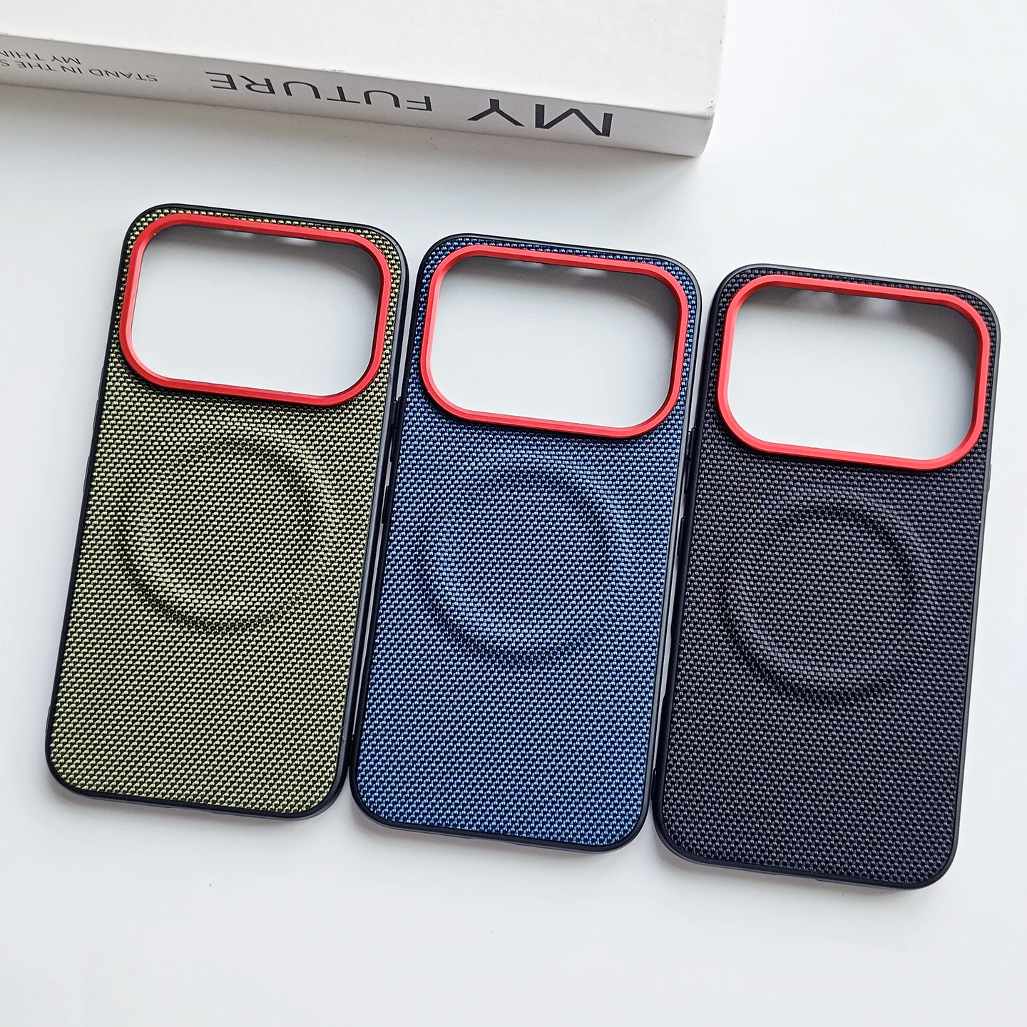 For Infinix Note 60 Pro Phone Case Nylon Woven Matte Anti Fingerprint Magnetic Skin-friendly Back Cover CMDKNPCX