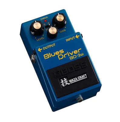 Boss BD-2 / BD-2W Blues Driver Guitar Effects Pedal BD2 BD2W with tube amp simulation