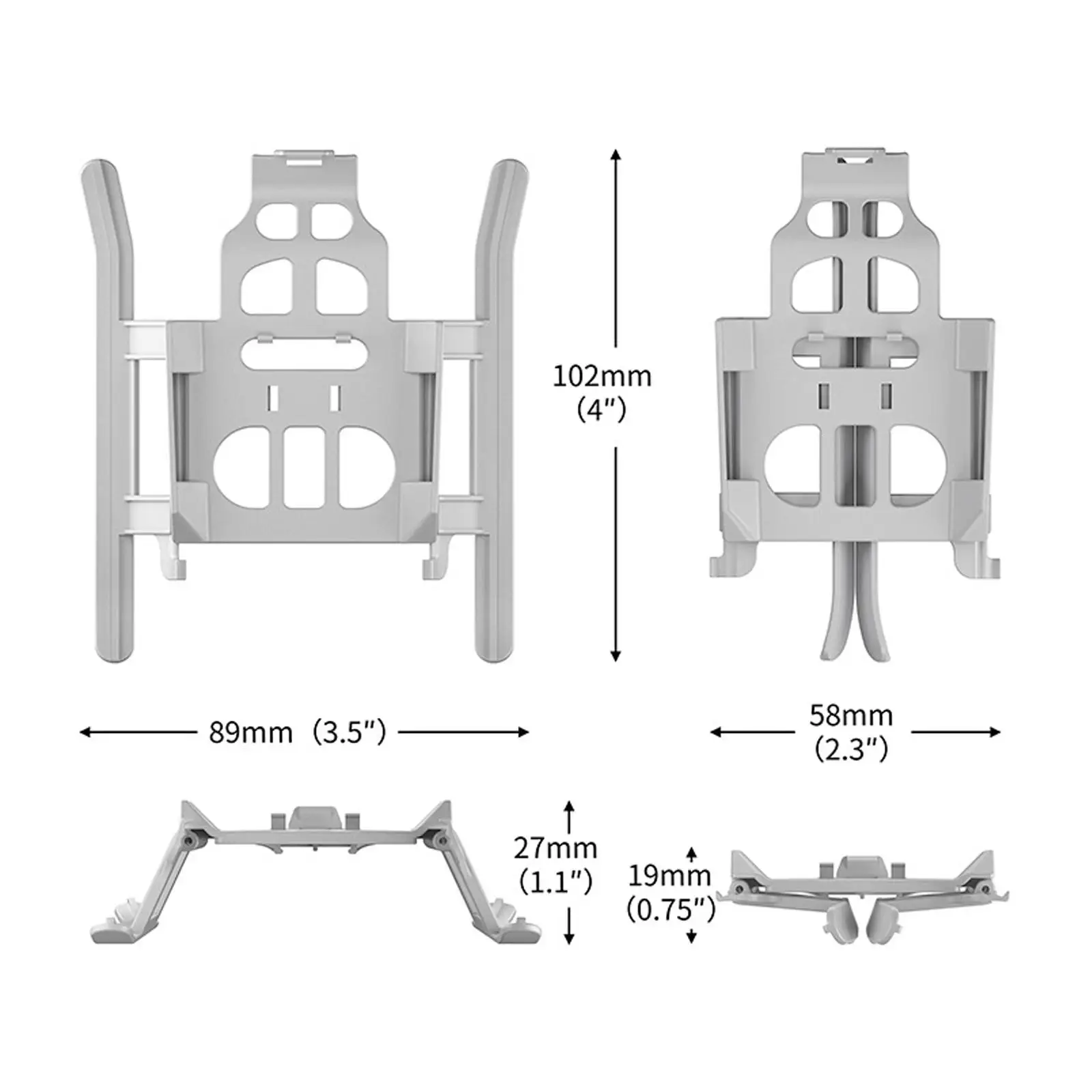 For DJI Mini 3 Pro Increased Tripod Extension Protector Landing Gear Anti-drop Buffer Training Landing Rack