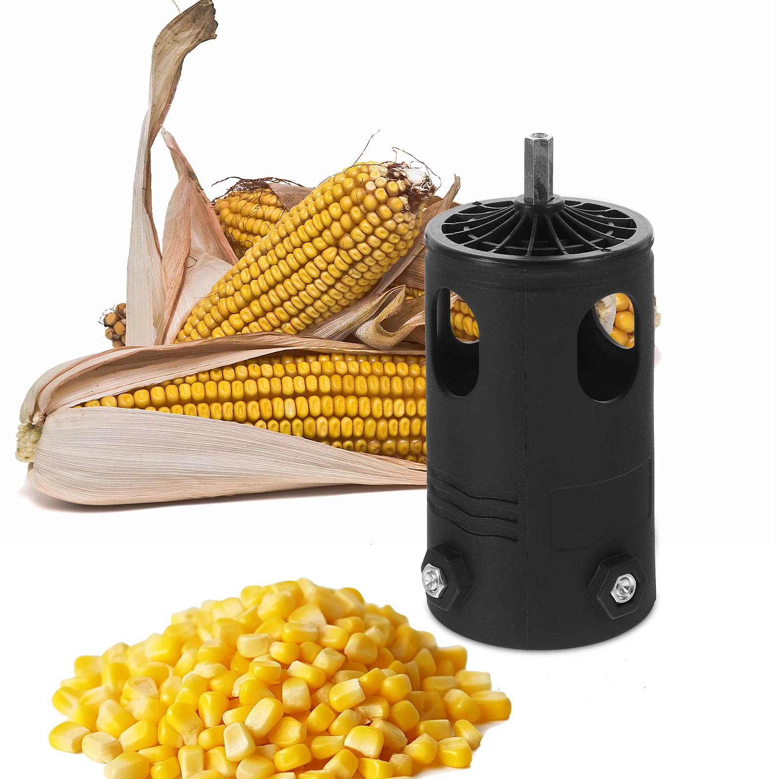 

1 Set Auto Crank Sheller Tool Small Stripper Device Kitchen Peeler Multi-Functional Thresher For Home Restaurant Kitchen Supply