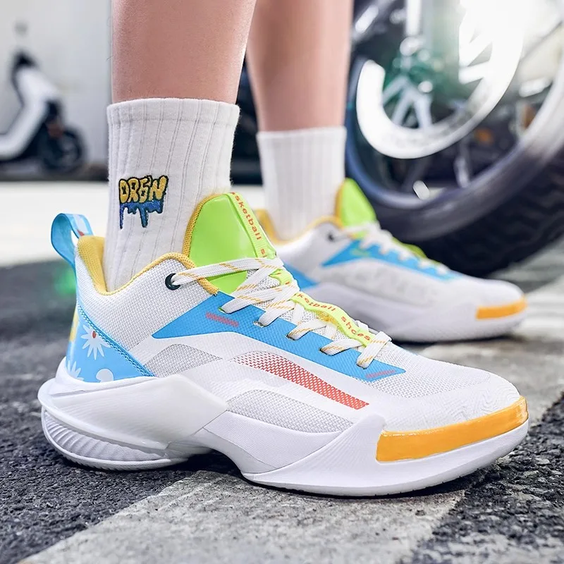 2025 Men's Pro Basketball Shoes - Highly cushioned, non-slip, professional combat trainers