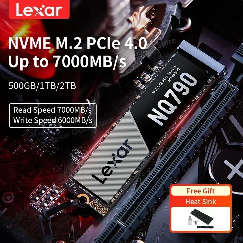 Lexar ssd nvme m2 NQ790/THOR PRO/ARES ソリッド ステート ドライブ
