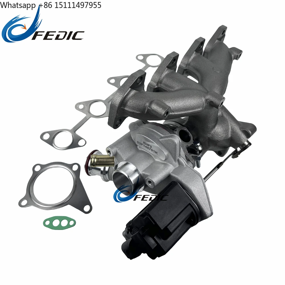 

JHJ 03F145701K Турбокомпрессор MFS Турбокомпрессор для Seat Altea Skdoa VW Aud A1 A3 1.2 TSI 77 Kw 105 HP CBZA CBZB