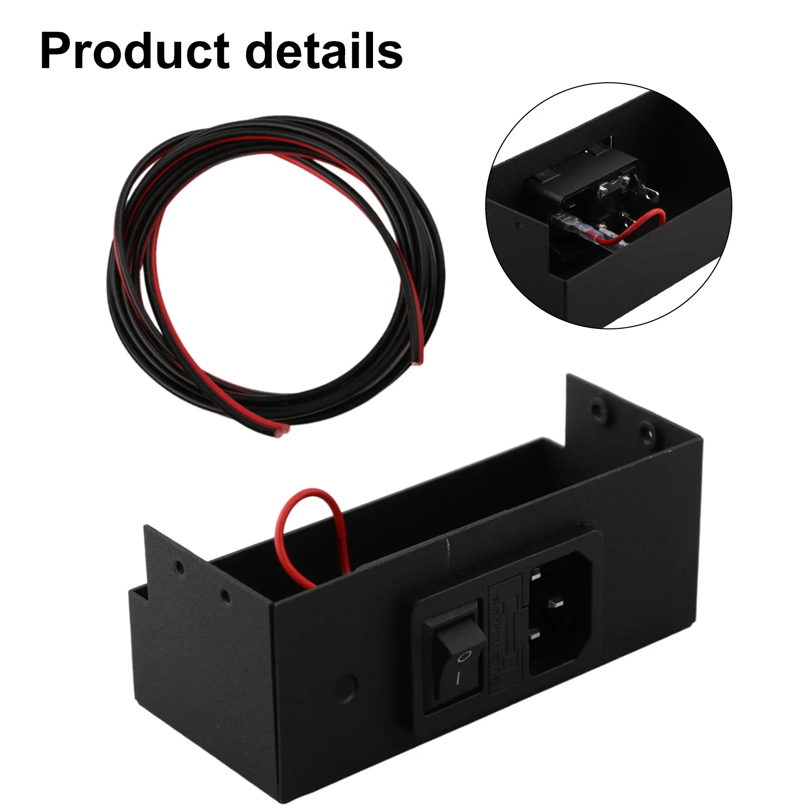 Switching Power Supply Housing With 2m Cable For 3D Printer Power Shield 12V/24V 360W Male Socket For Ender 3 For CR10