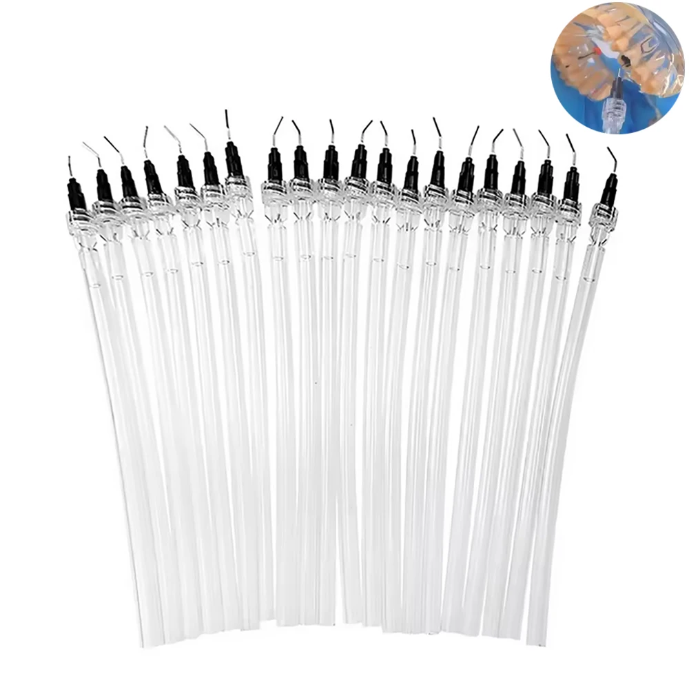 

20 шт., мини-аспиратор для слюны, аспиратор, склеивающие трубки, стоматологические наконечники со шприцов, игольчатые наконечники, ямы, принадлежности для стоматолога