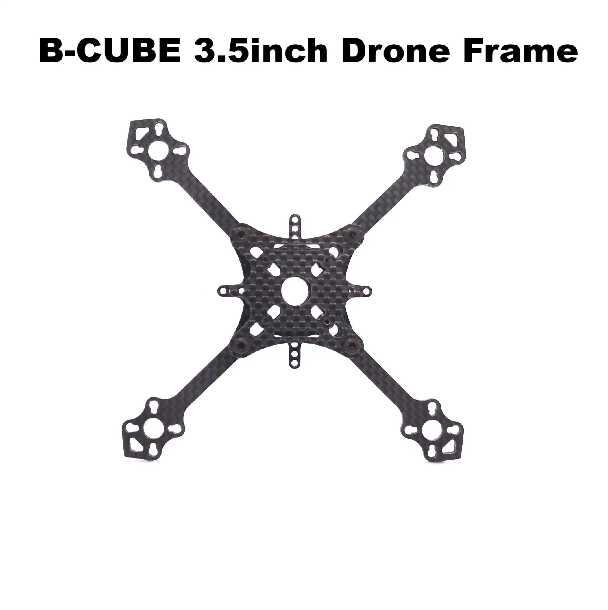 B-CUBE 3.5inch FPVDrone Frame Kit Carbon Fiber Racing Drone Quadcopter Freestyle INAV Beatflight F722Ardupilot PX4Flight Control