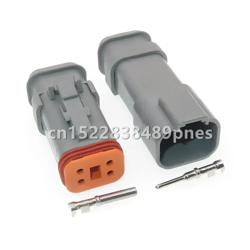 4 Pole 1.6 Series DT04-4P-E008 DT04-4S-E008 Automobile Pump Truck Nozzle Wiring Harness Connector