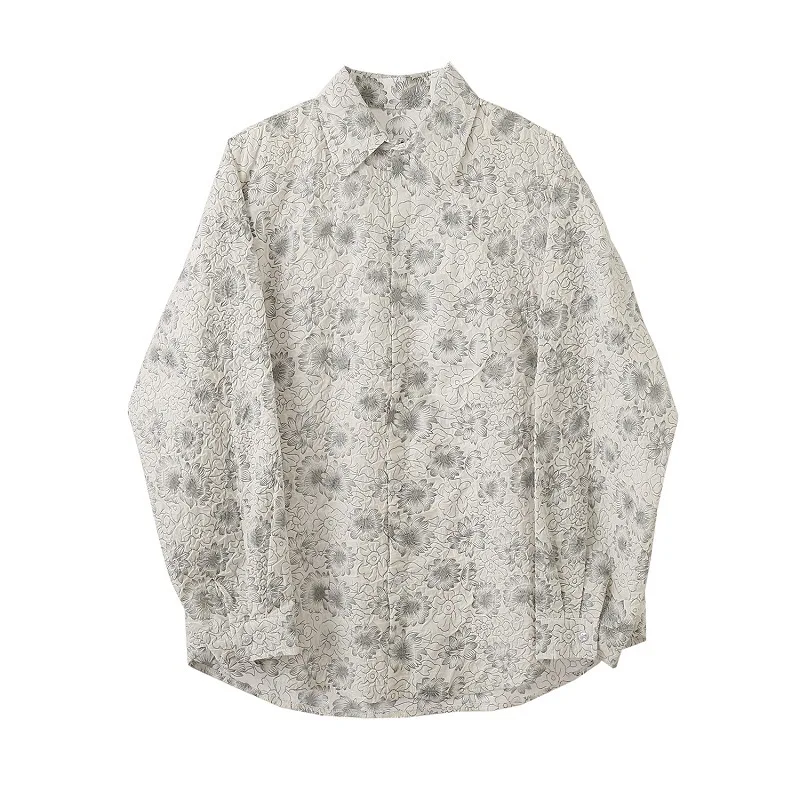 

NIGO Cotton Long Sleeved Lapel Shirt #nigo94573