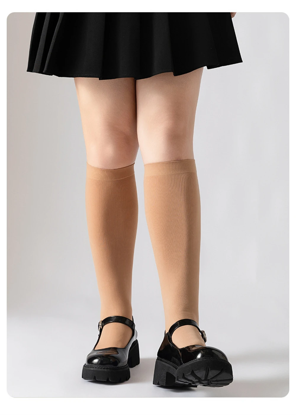 1 pair Sweet Casual Large Size Velvet Stockings Solid Color Calf Socks Unisex Spring Autumn Over-the-knee Tight Thighs Sock Gift
