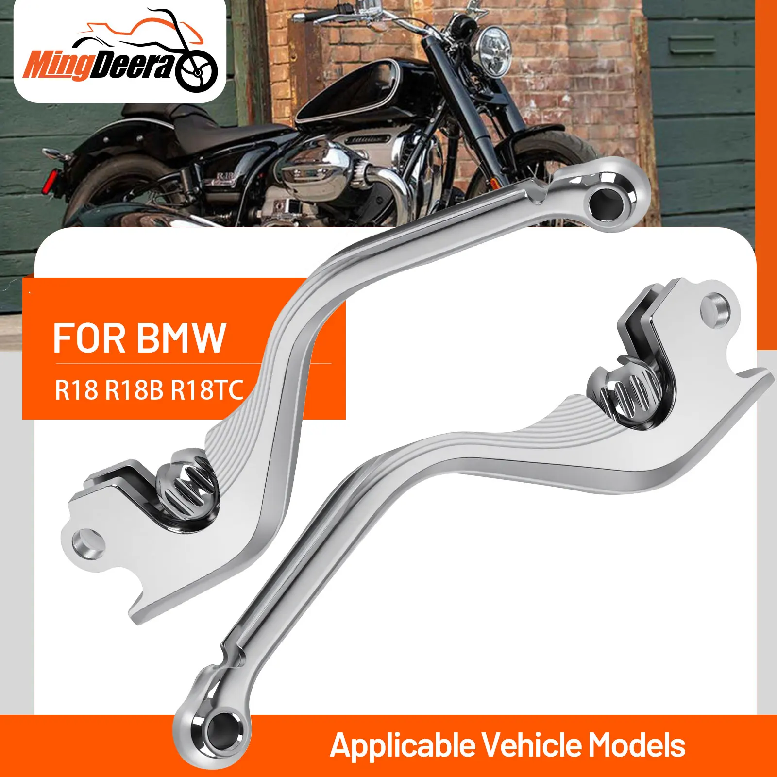

For BMW R18, R18B, Roctane/Transcontinental 2020-2025 Adjustable Brake and Clutch Lever Kit Motorcycle Safety Accessories