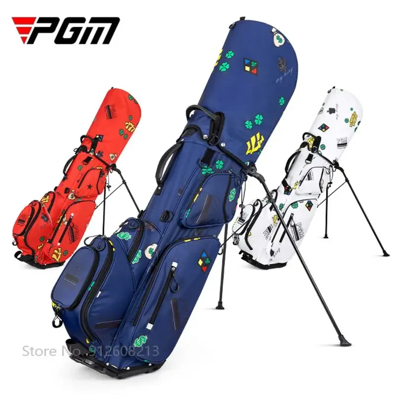 PGM Personalized Graffiti Golf Bag Waterproof Golf Rack Bag High-capacity Travel Pack Unisex Ultra-light Tripod Bracket Package