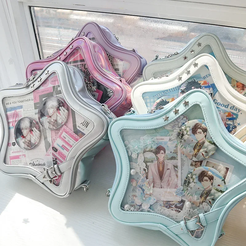 Transparent Star Ita Bag Original Mochila Daily Using Backpack
