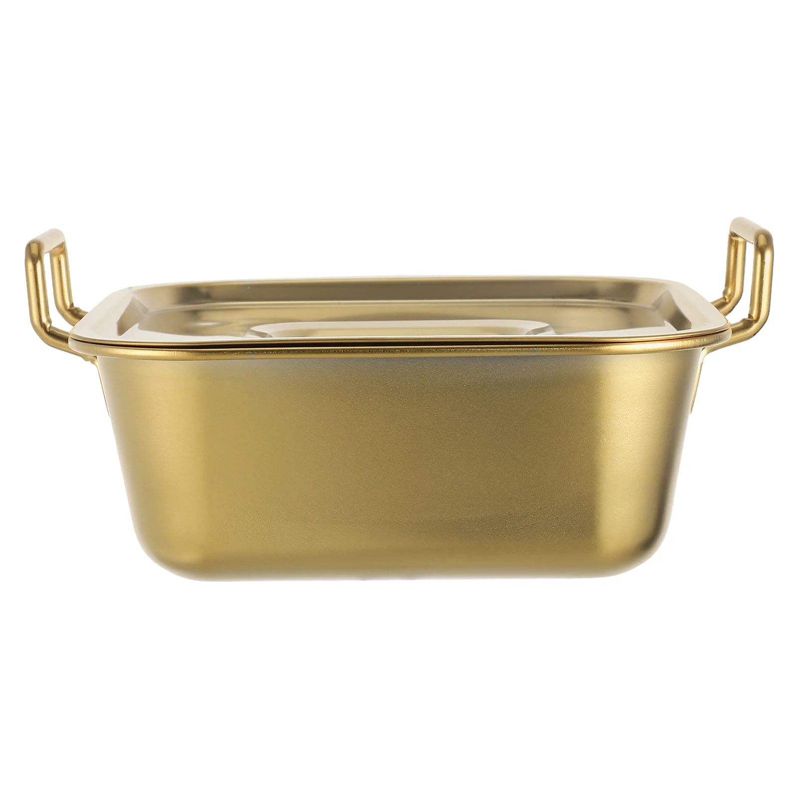 

Stainless Steel Square Tray Small Serving Trays For Dessert Fried Chicken French Fries Appetizer Kitchen Dining Tableware