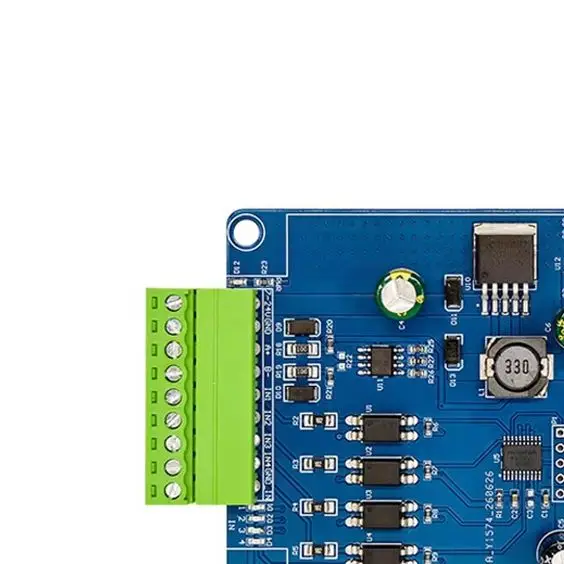 Industrial 4-Channel Digital Input Module Modbus RTU RS485, Optocoupler Isolated Acquisition Board DC3.3-24V MAX485