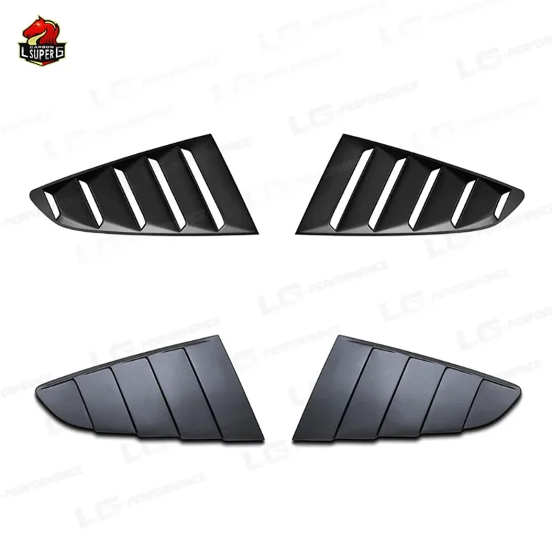

Hot Sale Side Window Cover Vent Exterior Accessories Rear Window Louvers for Mustang 2015-2017 with Factory Price