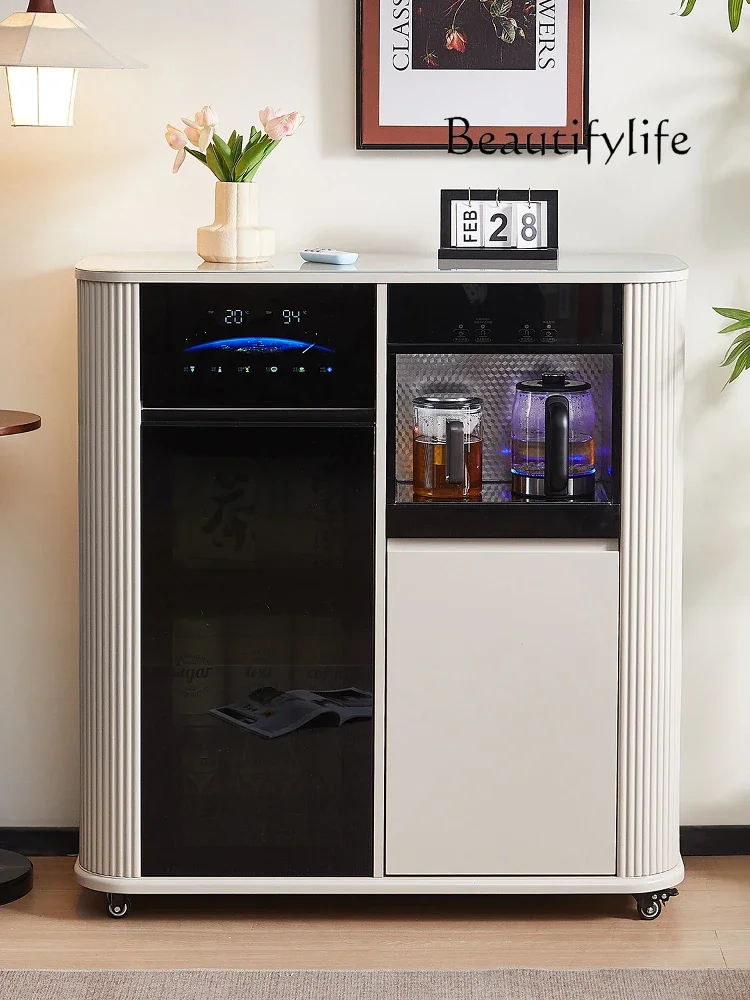 

Mobile embedded tea bar machine, living room home intelligent automatic drinking water disinfection integrated side cabinet