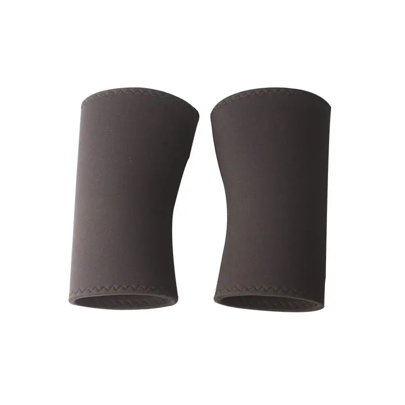 7 mm dicke, steife Kniebandagen in Schwarz für Gewichtheben, professionelle Neopren-Kniebandagen für Kraftdreikampf, Größe 2XS-5XL, Knieschutz – Detail 4