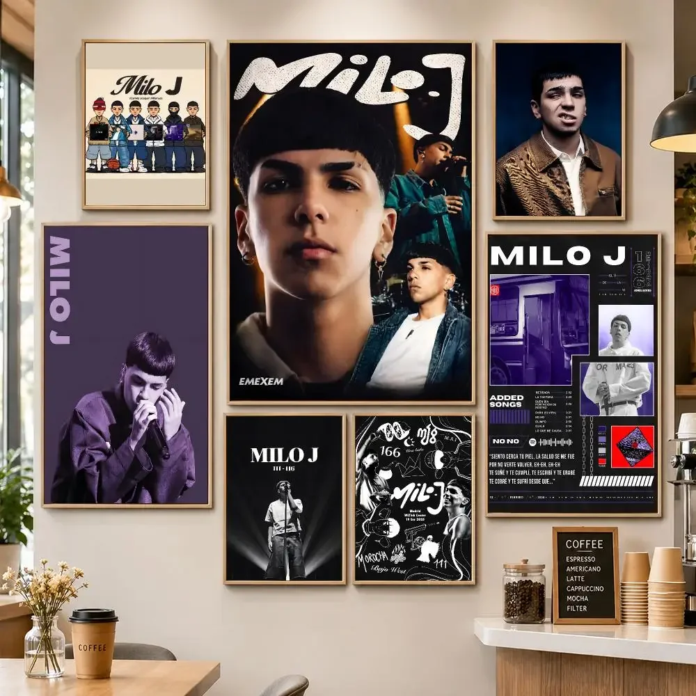 Rapper Milo J Argentine Hip Hop Poster HD Wall Decor Apartment Dorm Office Cafe Bedroom Home Gift