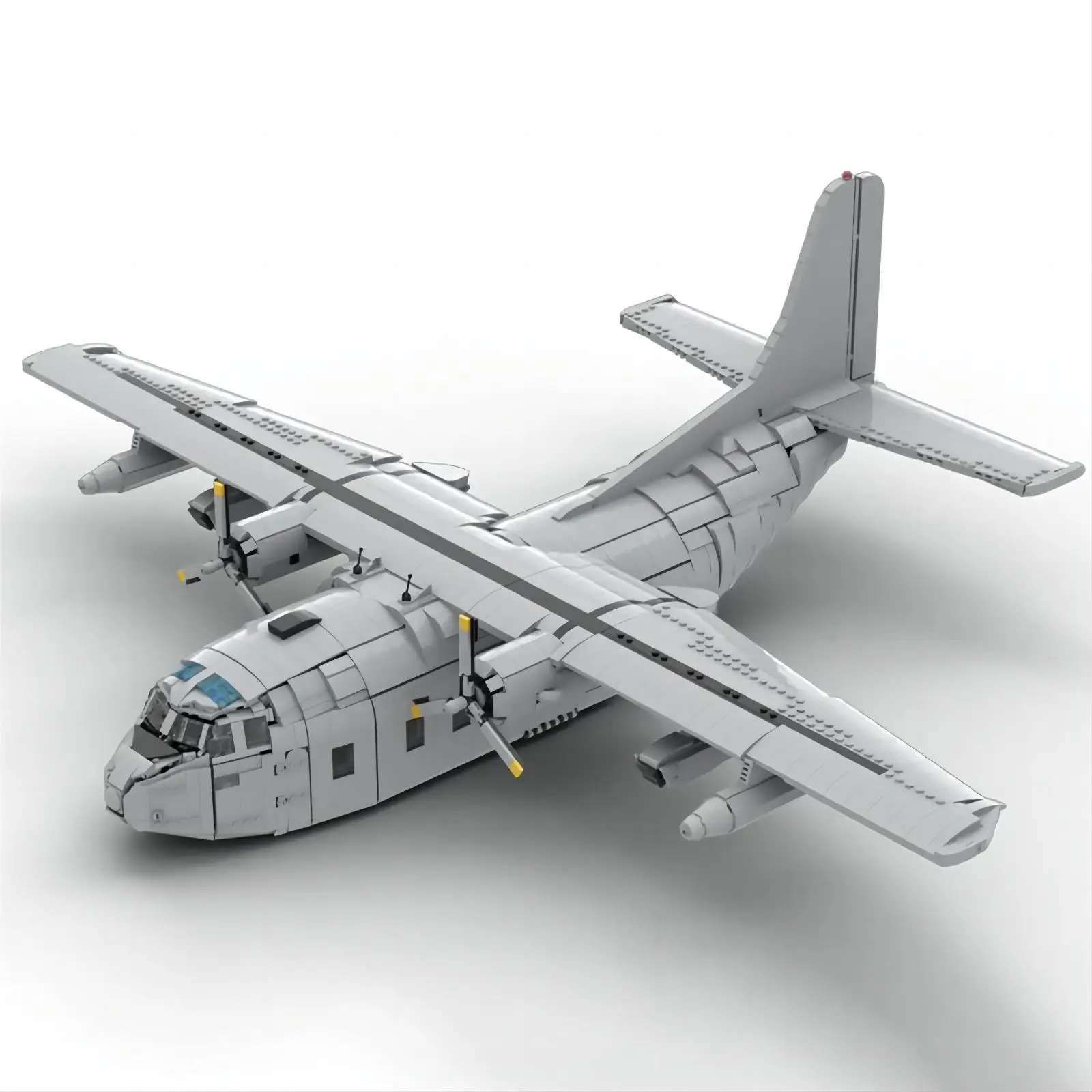 5112pcs MOC Building Blocks Military Series C-123K/1:35 Scale Model Assembly Aircraft Fighter Boy Gift Toys