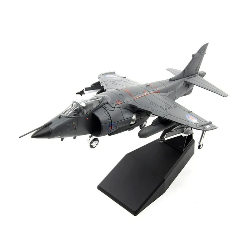 

Cool Stuff Toy Car Funny Gift-Hot 1:72 Scale Alloy Harrier Aircraft Car Model,Military Model,Collection Ornaments,Toys for Boys