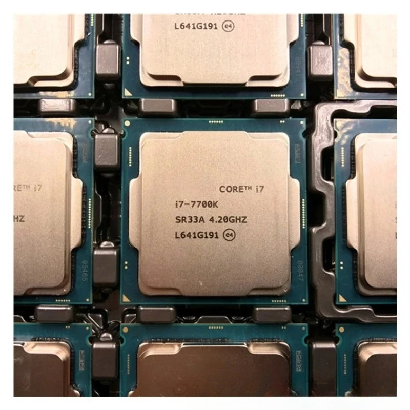 Applicable to PC seventh generation, Core i7-7700k disassembly and fragmentation CPU processor