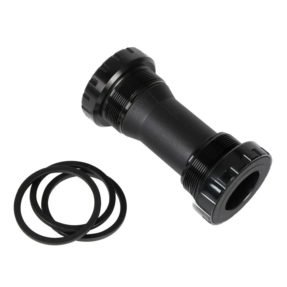 BB92 Threaded Press Fit Bicycle Bottom Bracket For Hollowtech Crankset Waterproof Double Seal Steel Bearing Smooth Pedaling