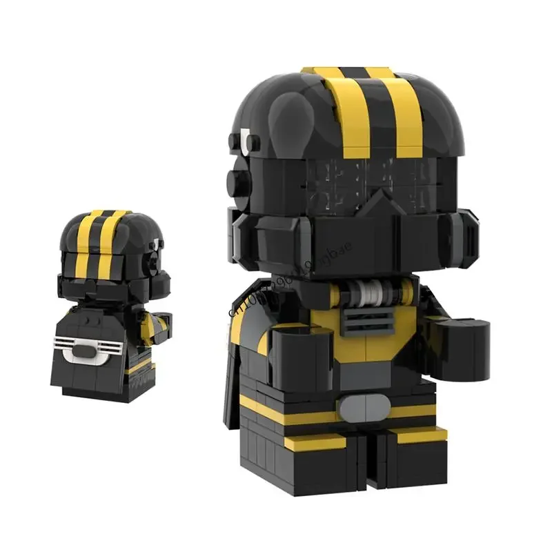 

New 346Pcs Famous Star Battle Movie Moc Helldivers Up-Scaled Model Building Custom Puzzles Diy Creative Idea Toy Birthday Gifts