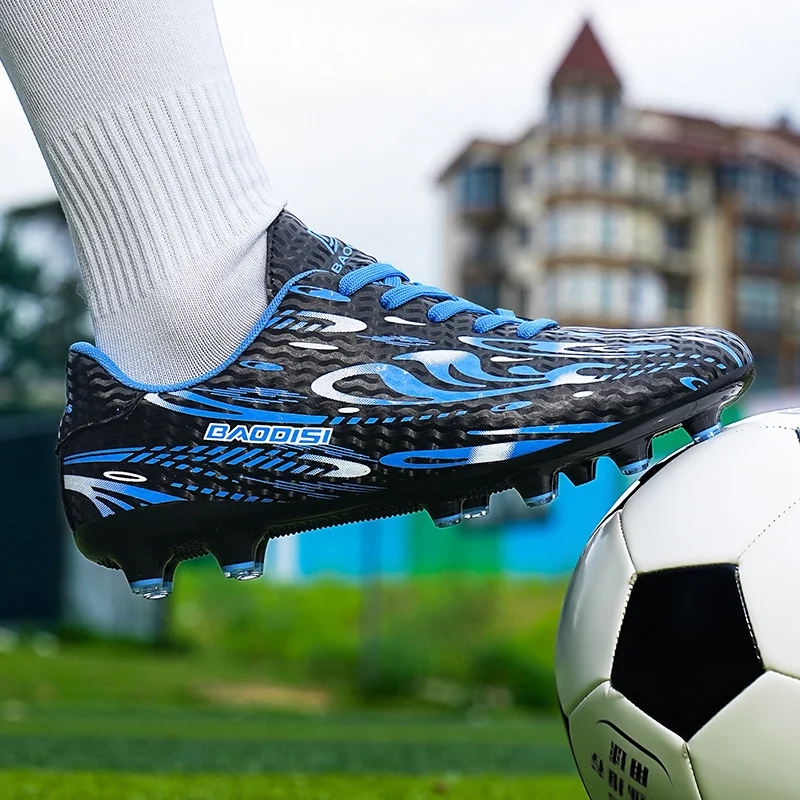 Unisex Football Shoes for Youth Training and Matches FG TF Lightweight Comfortable Durable Soccer Cleats