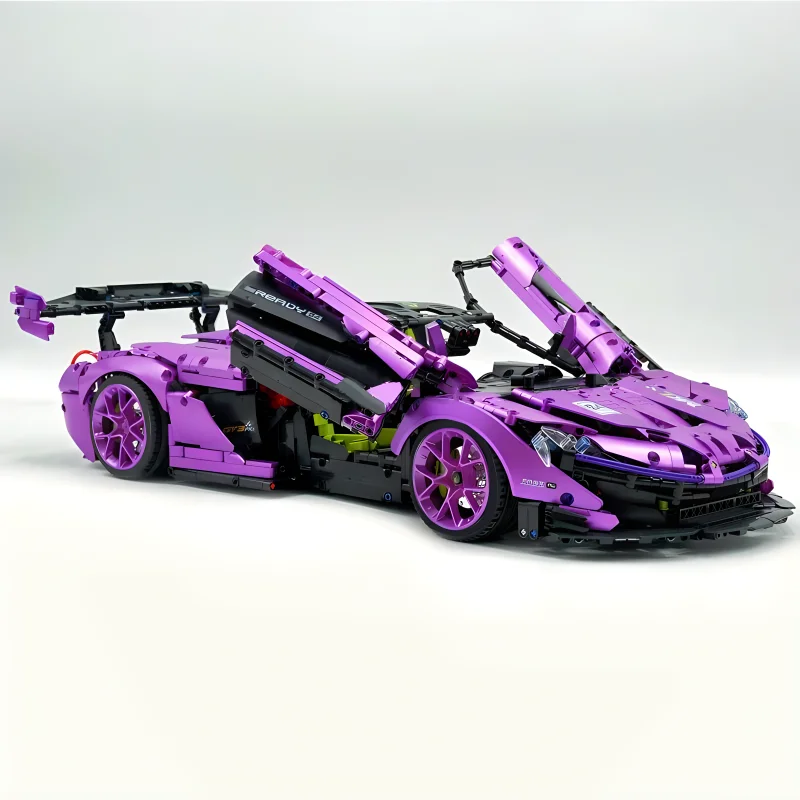 Guly 10617 Technische Moc P1 Super Raceauto Hypercar Model Bouwstenen Puzzel Educatief Speelgoed Kerstcadeau Voor Kinderen