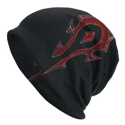 World Of Warcraft Unisex Bonnet Winter Warm Running Hats Double Layer Thin Hat Breathable Caps