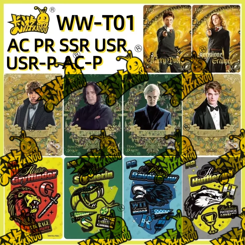 

KAYOU Authentic Harry Potter Magic Collection Card Ultimate Edition Movie Characters Rare AC USR SSR PR Collection Card