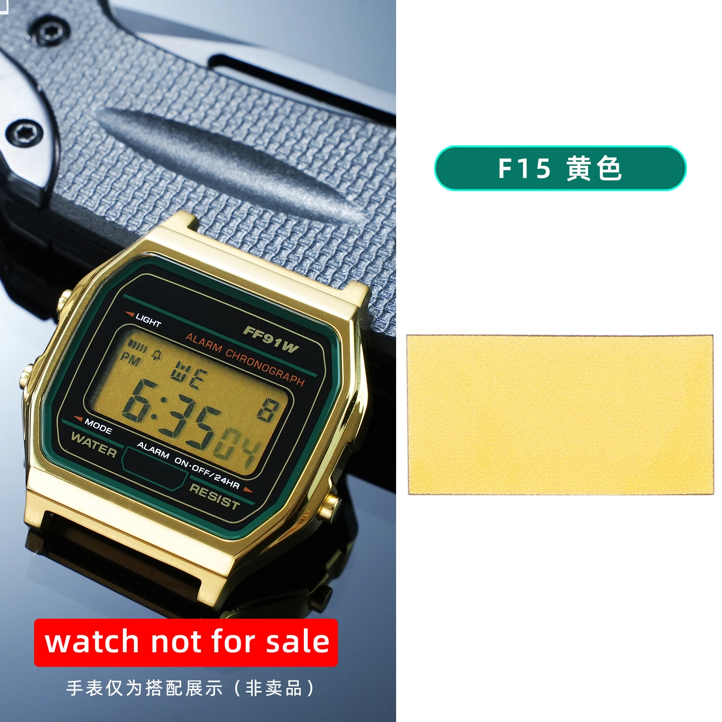 28 verschiedene Farbfolien für Display-Bildschirme, DIY-Aufkleber im Ins-Stil, HD-Folienaufkleber für Casio F91 A158 A159 A168 F105 – Detail 20