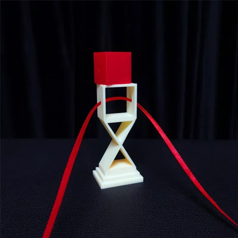 

Cube Escape Stage Magic Tricks Cube Escape from Frame Illusion Close up Mentalism Magia Magie Magicians Prop Gimmick Accessory