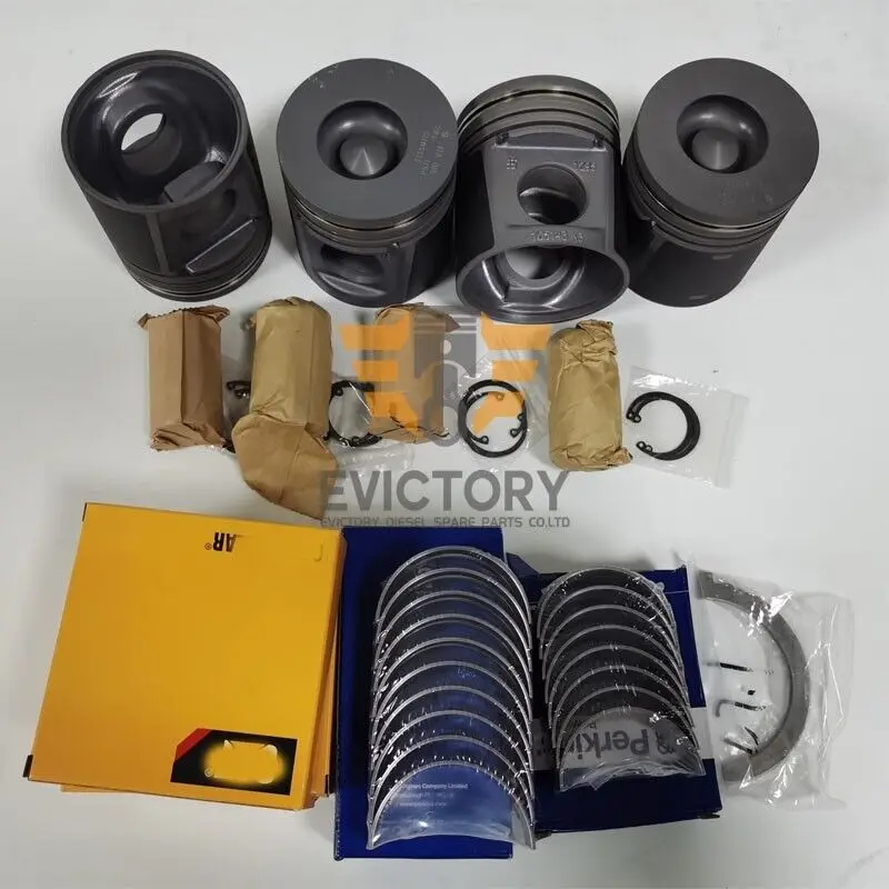 For Caterpillar CAT excavator repair engine parts C4.4 rebuild overhaul kit