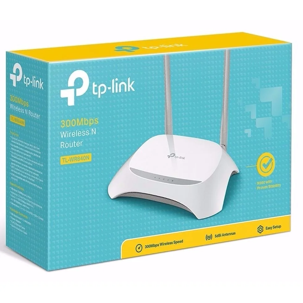 Tp-Link router Tl-WR 840n 2 300Mbps Wireles Antenna