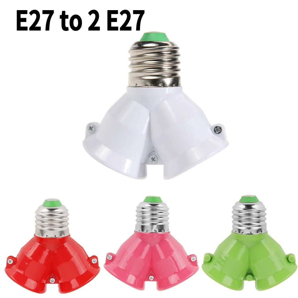 Lampadina a forma di Y Base E27 a E27 portalampada portalampada adattatore luce portalampada parti di illuminazione per Hotel per famiglie