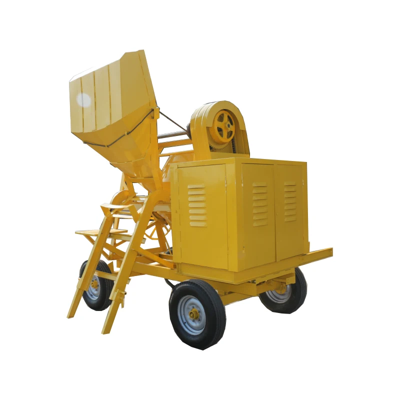 Small Portable Concrete Mixer Self Loading Cement Mixer Die sel Mini Mixer Price