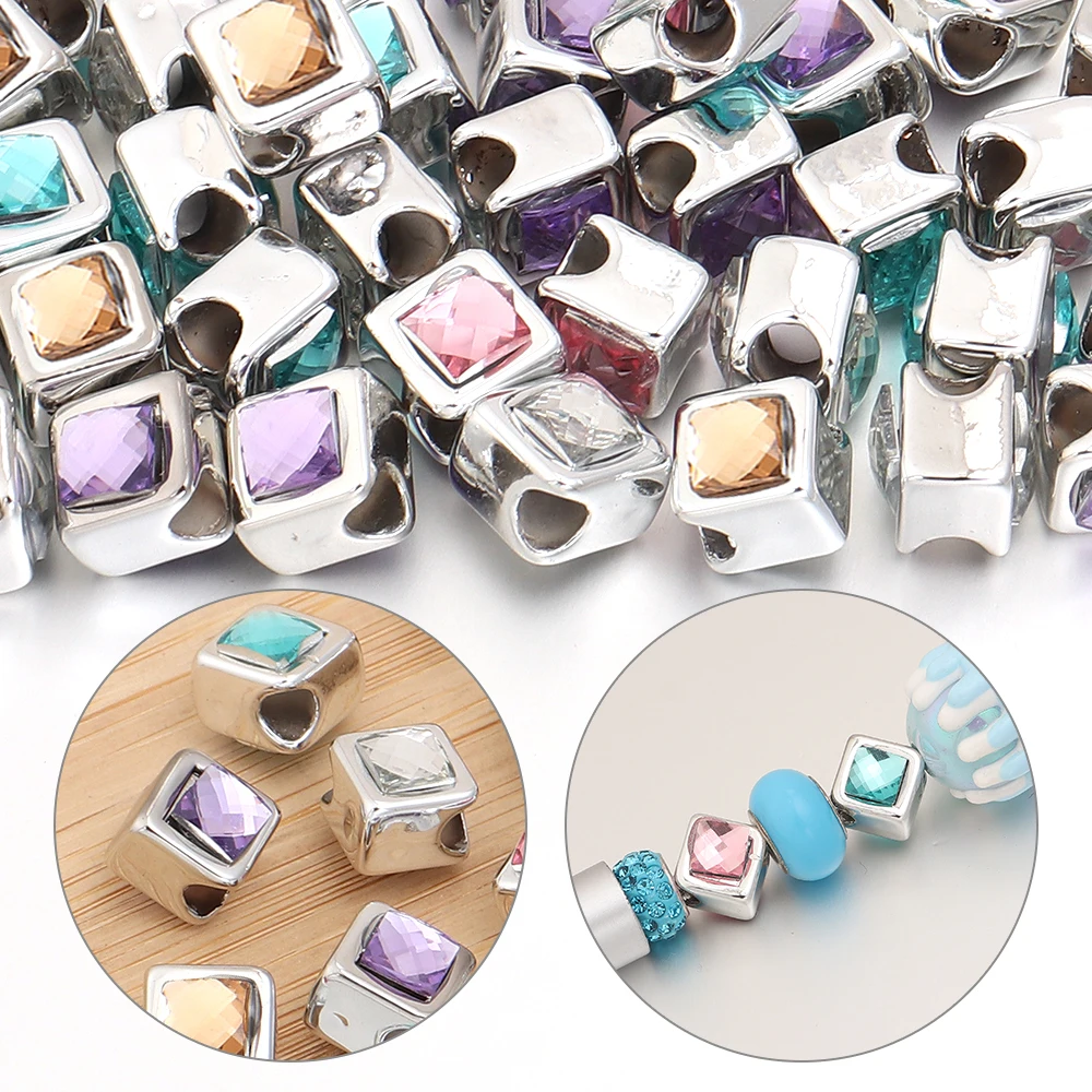 10 buah/set Manik-manik Perseg - Resin Craft Projects ulasan dan harga