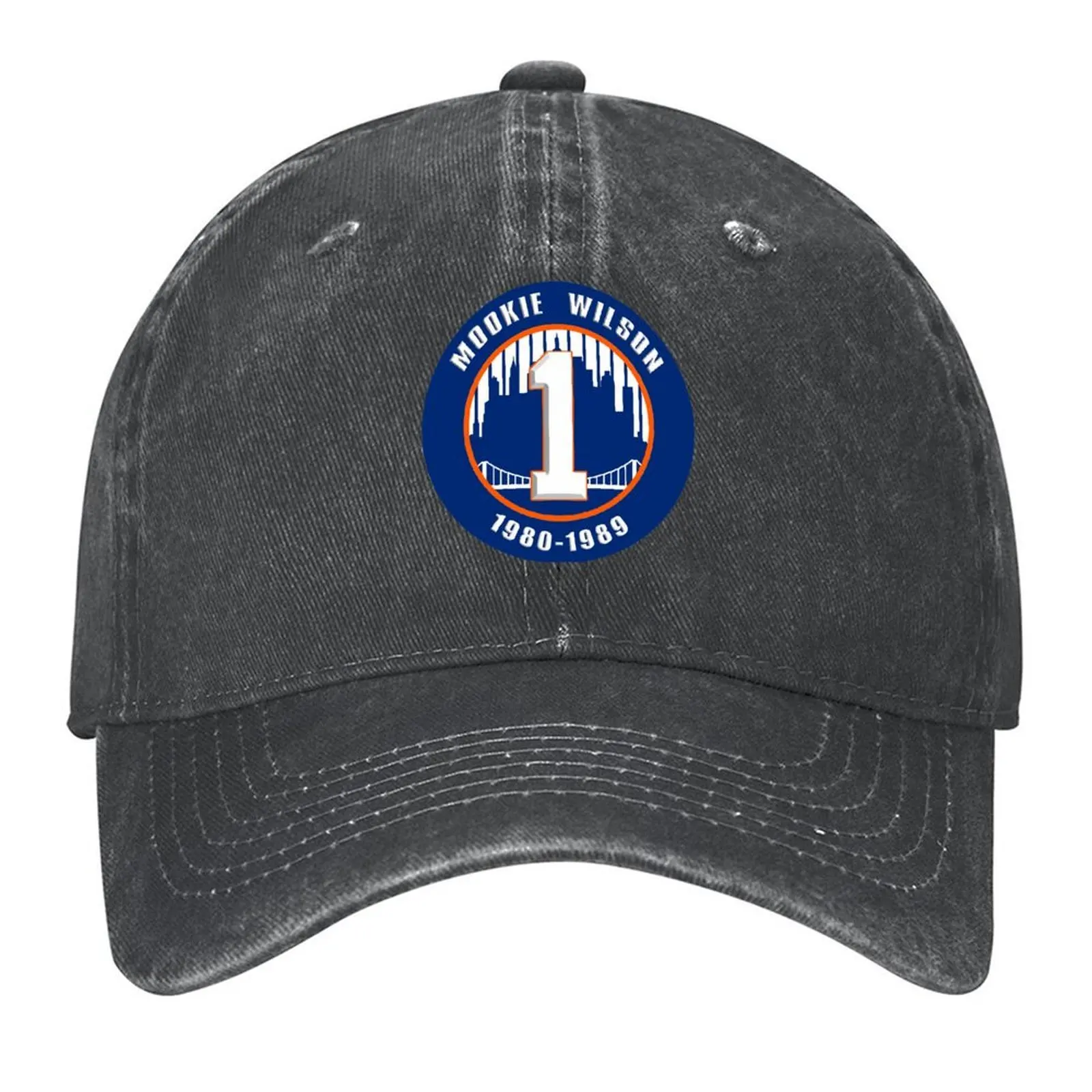 

Legends of Shea; Mookie Wilson Baseball Cap Hip Hop Golf Wear Sunscreen Kids Hat Hats For Women Men's
