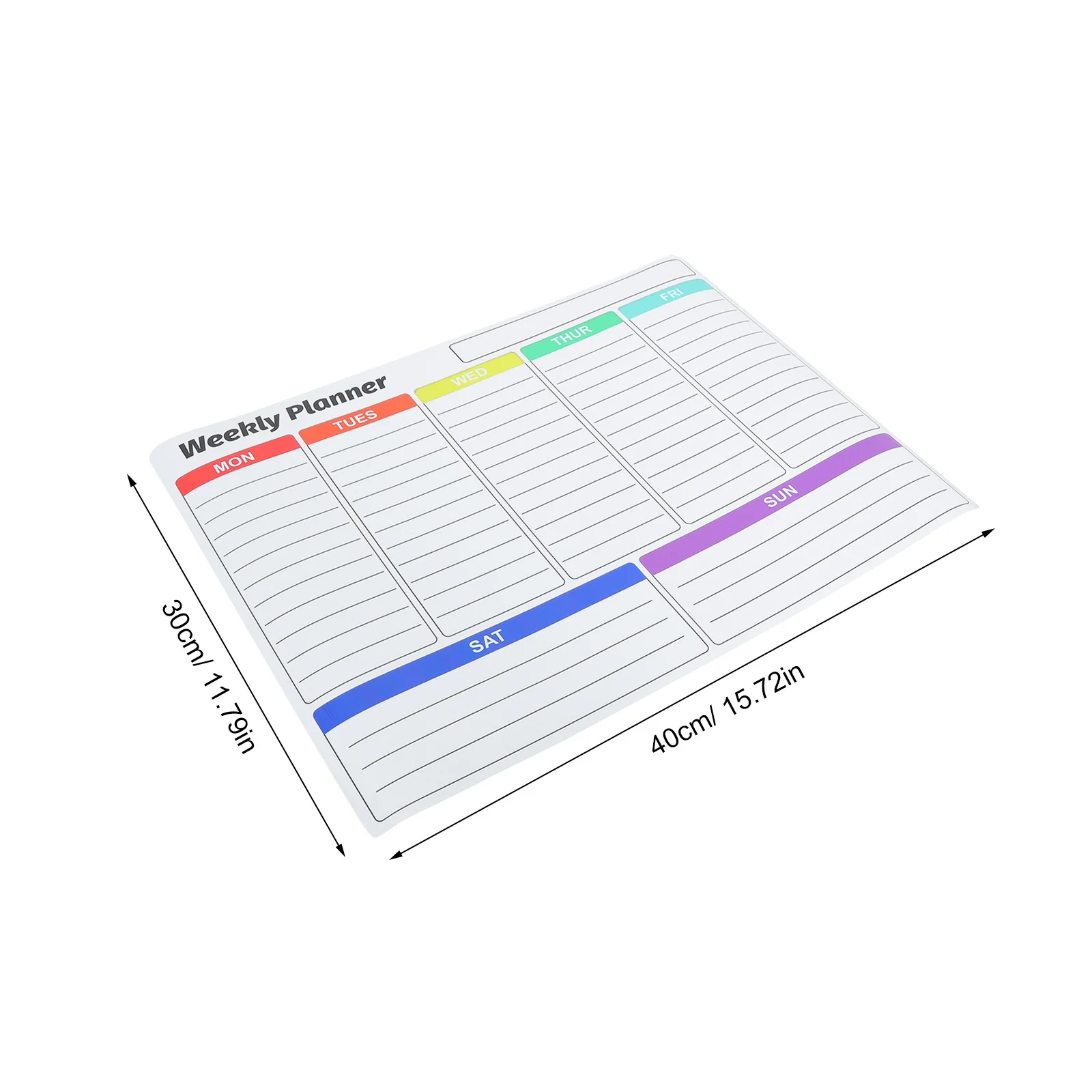 Large Weekly Planning Whiteboard Sticker Calendar Magnetic Wall Planner Office Home Organization Weekly Schedule Reminder Board