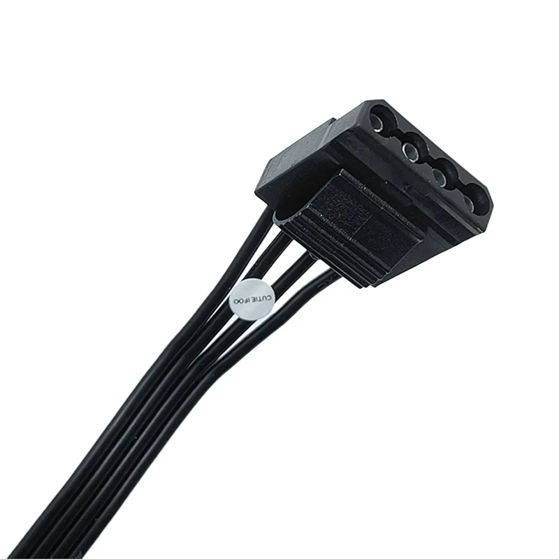 6Pin إلى 3-port IDE كابل موليكس لـ Seasonic X-1050 1250XM P1000 X-Series KM2- X-560 X-460 وحدة الطاقة