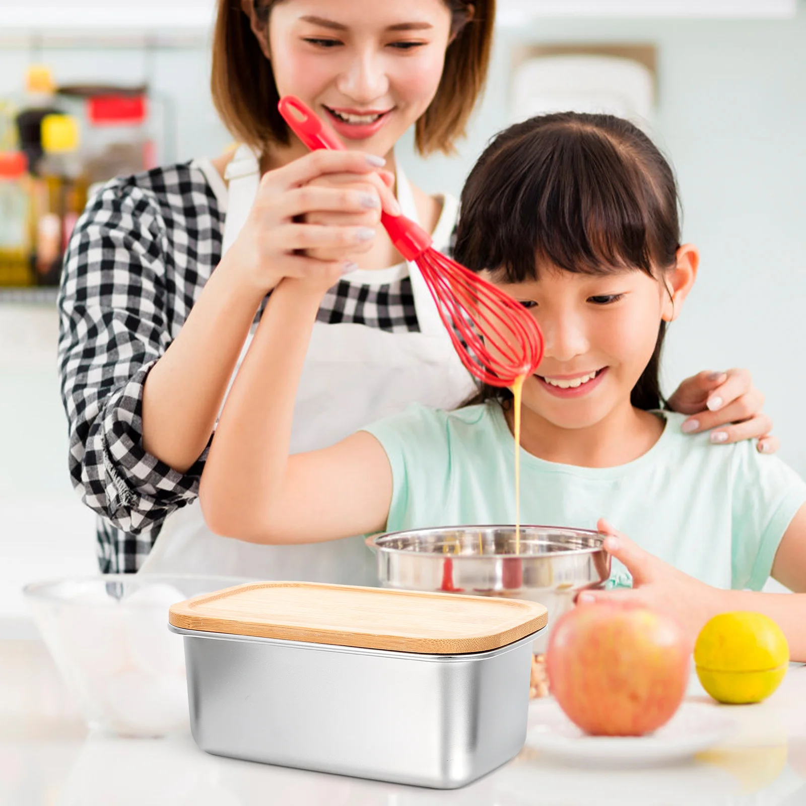 

Stainless Steel Bento Box Fine Craftsmanship Sealed Cover Prevents Spills Ideal for Home Work Outdoor Use Multi-Purpose Food