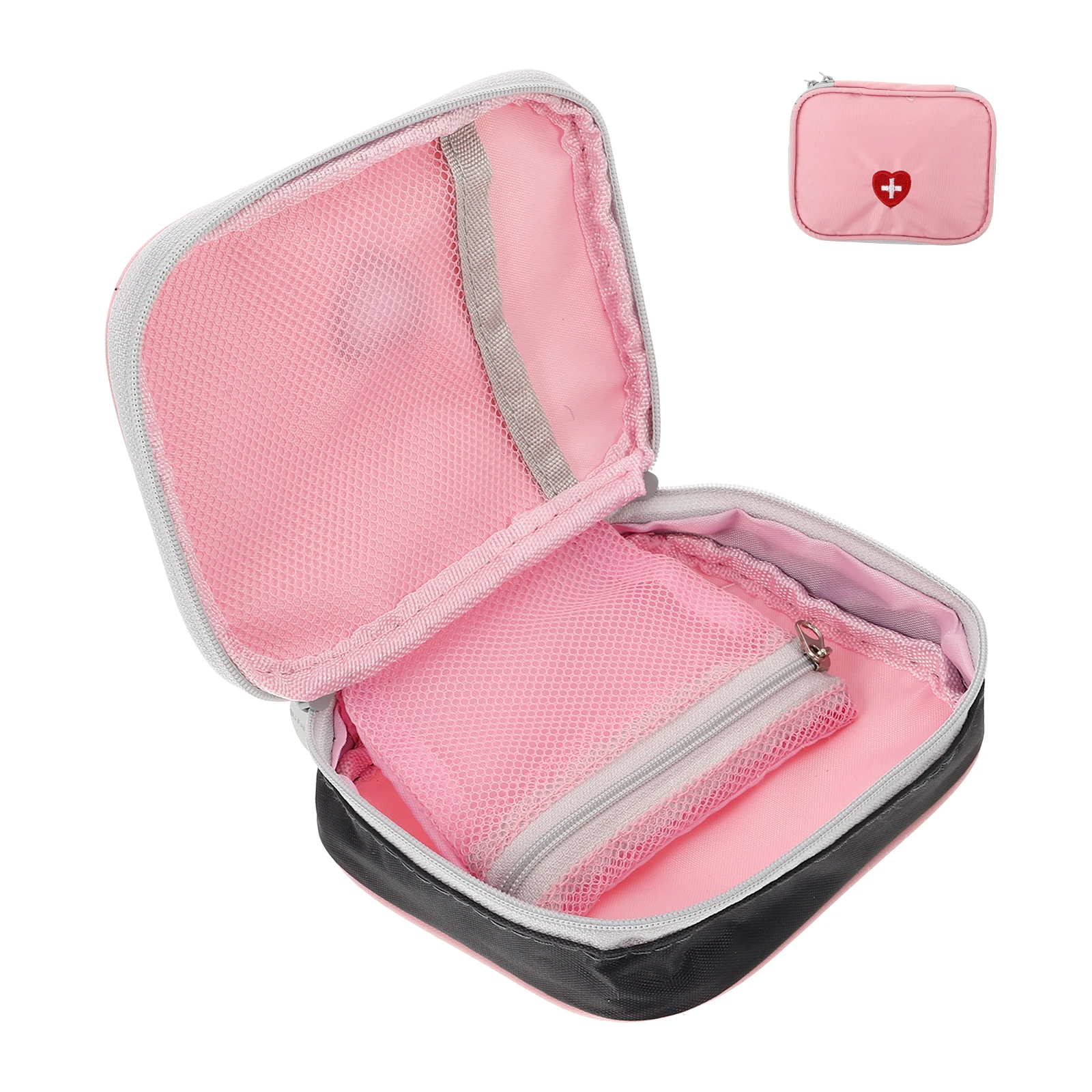 

Travel Emergency Medical Package Medicine Storage Bag Small Organizer Portable Wear Resistant Travel Business