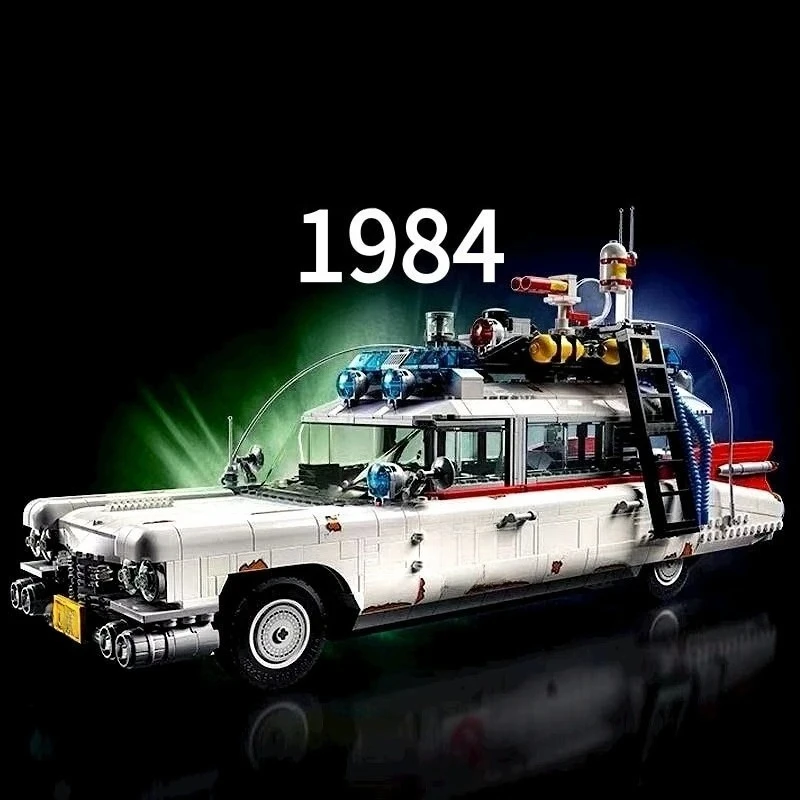 

2352Pcs ECTO-1 Creative Car Assembly Compatible with 10274 Building Blocks Toy Car Models as Toy People Birthday Gifts gift