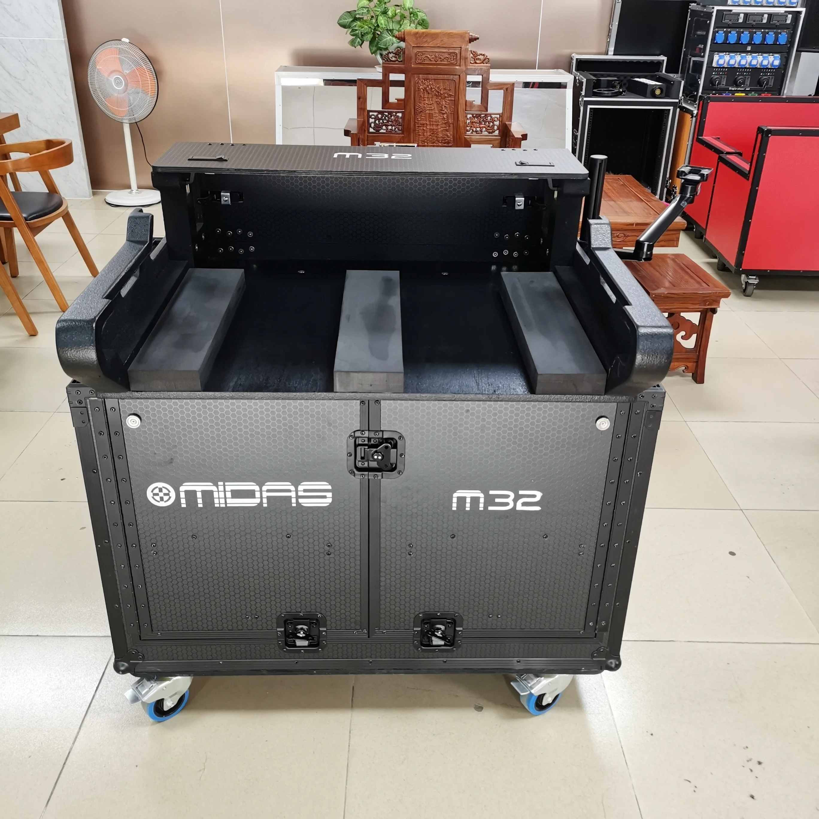 Caja de carretera de vuelo M32 para mezclador Digital DJ, Air Fly