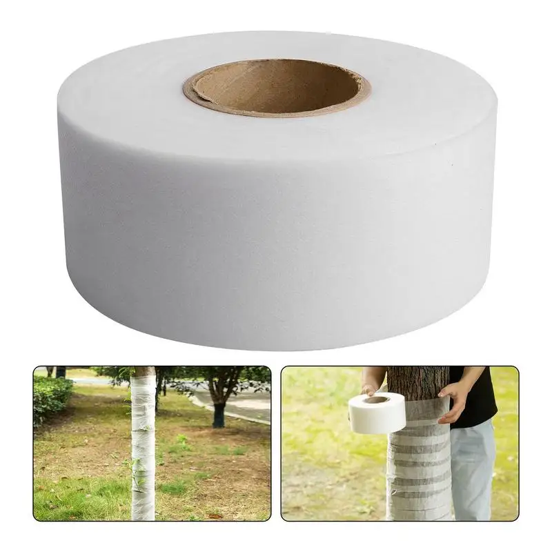 35/100m Tree Protector Wraps Winter-Proof Tree Trunk Shrub Plants Antifreeze Bandage Tape Entangled Non-Woven Cloth Warm Keeping